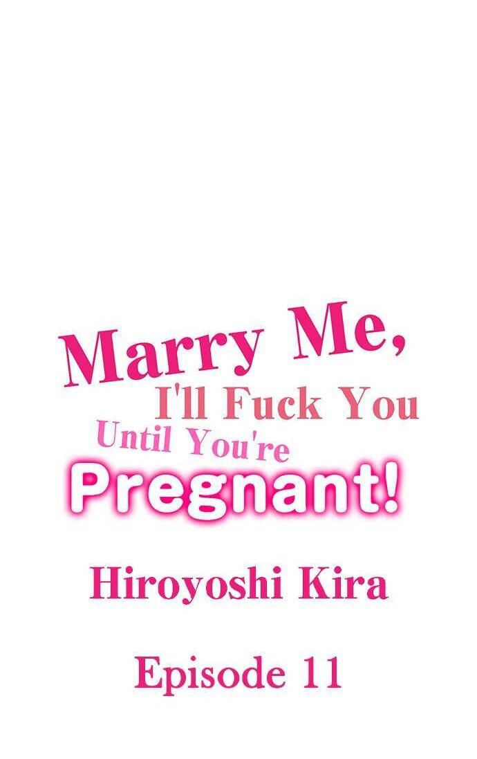 Marry Me, I'll Fuck You Until You're Pregnant! 107