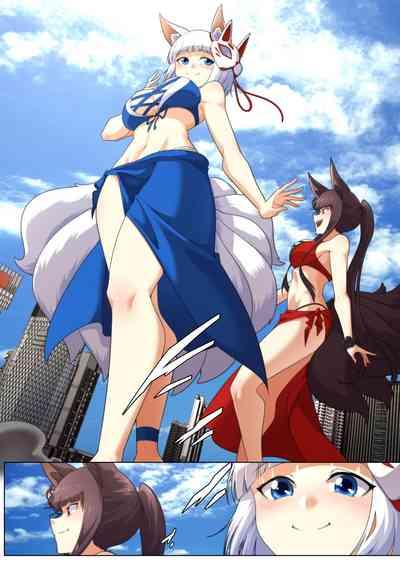 Safadinha Attack Of The Sakura Empire Foxes Azur Lane Women 2