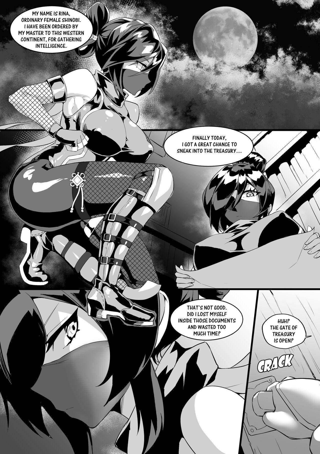 Bukkake Giant Shadow Looming Over Stealth in Eastern Style Orgasmus - Page 2