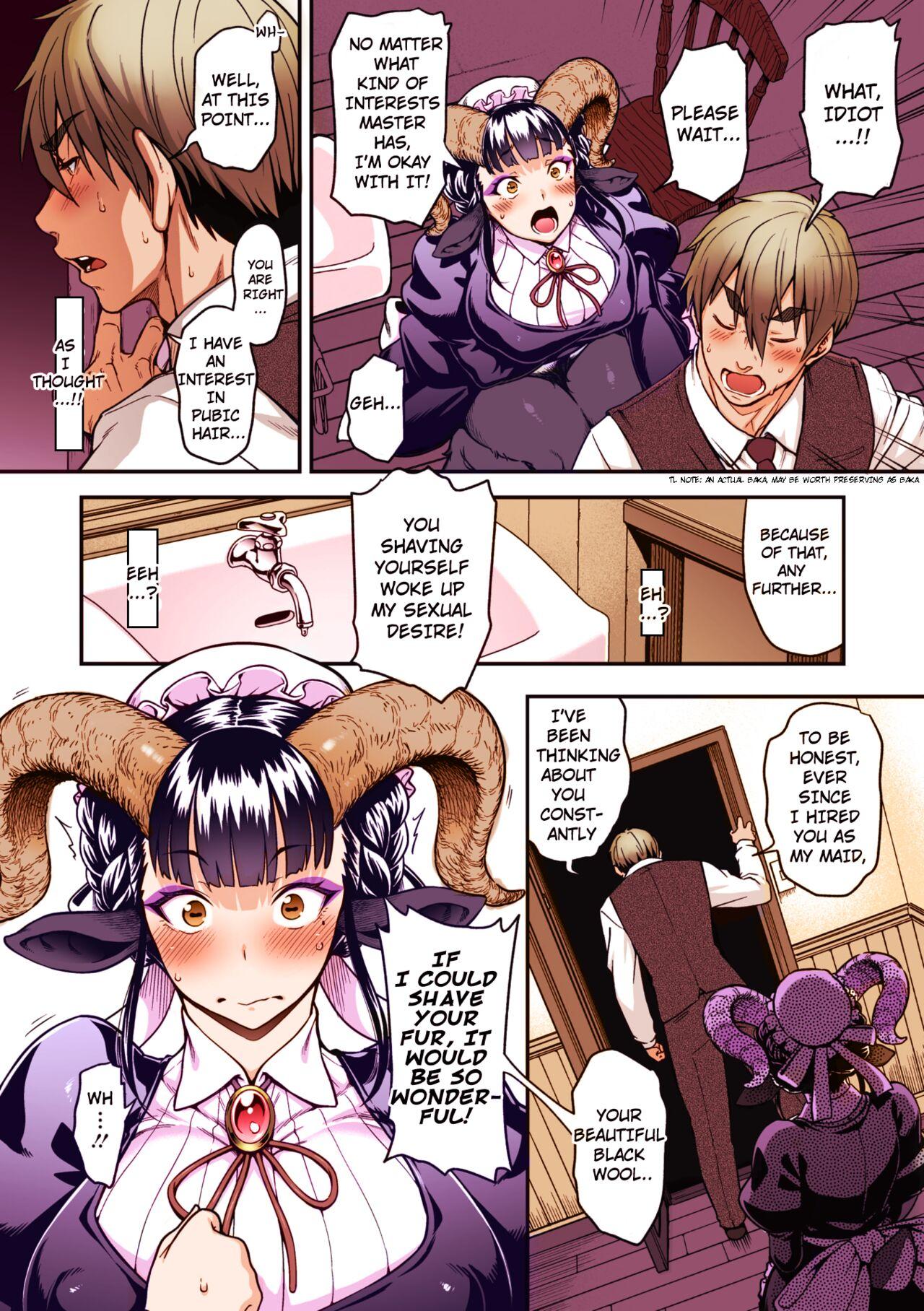 Roleplay [Jun] Koisuru Kuroyagi | Lov(shav)ing Black Goat (COMIC GAIRA Vol. 09) [English] [Colorized] [Decensored] Porn - Page 8