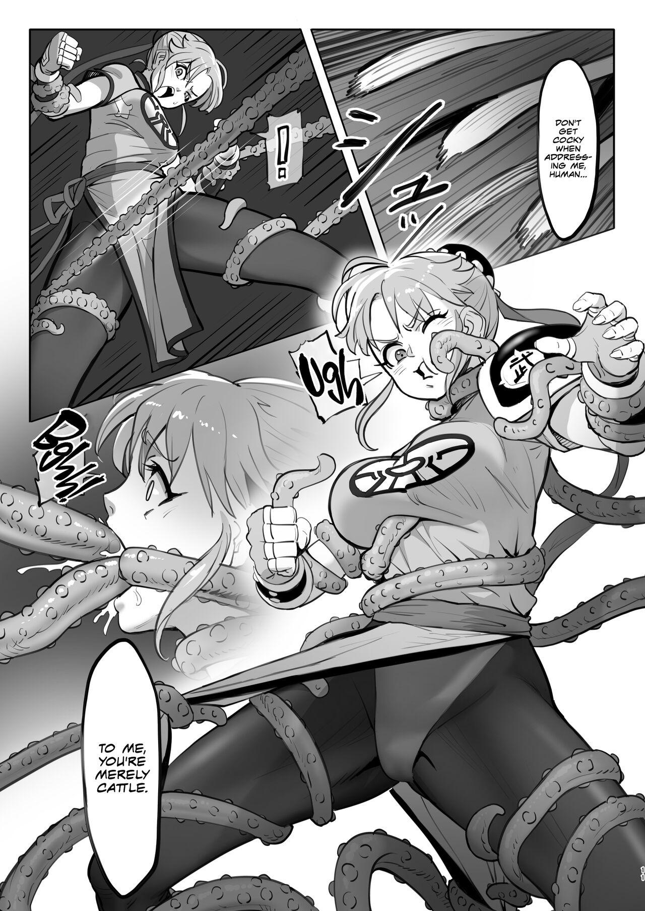 Cunt Maam no Chouma Seibutsu Jikken Nikki | Maam's Superior Being Experiment Diary - Dragon quest dai no daibouken Ftvgirls - Page 11