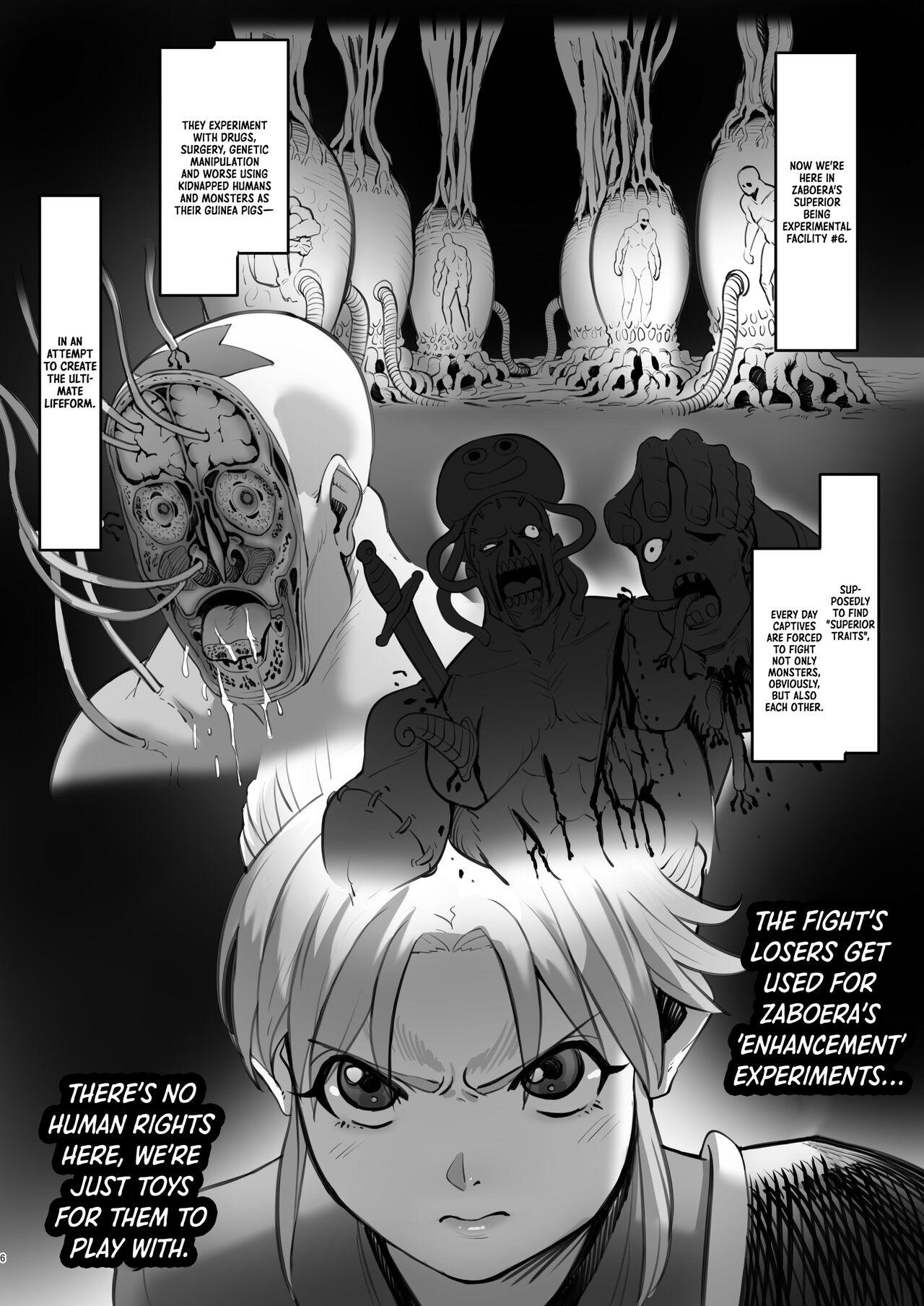 Cunt Maam no Chouma Seibutsu Jikken Nikki | Maam's Superior Being Experiment Diary - Dragon quest dai no daibouken Ftvgirls - Page 6