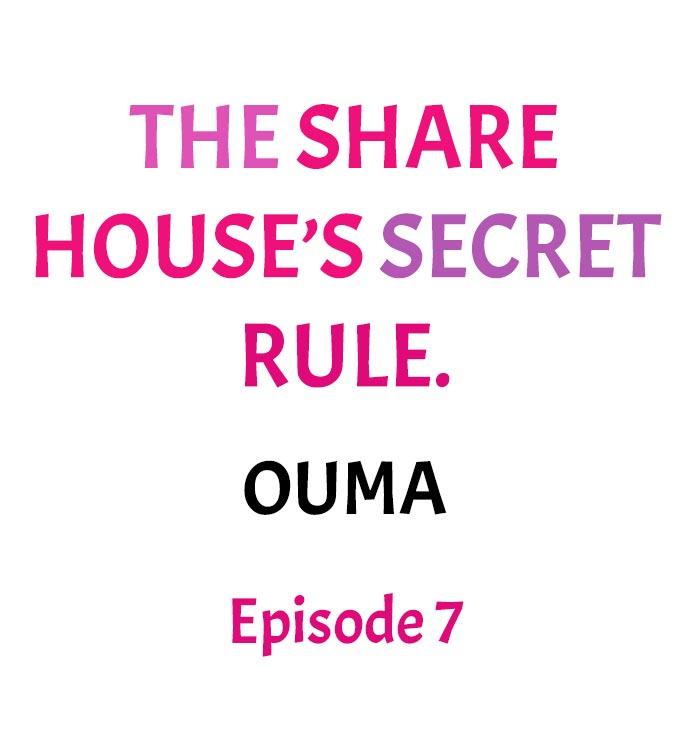 The Share House’s Secret Rule 62