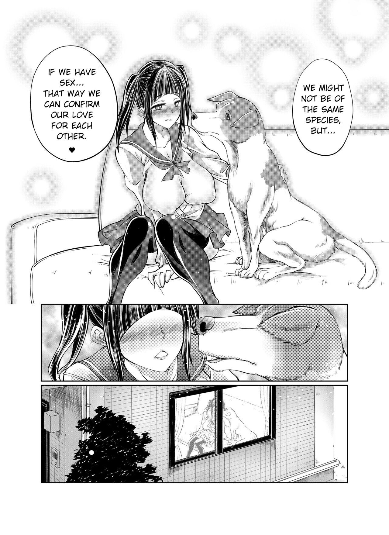 Gay Baitbus [Tenzen Miyabi] Musume Ga Wan-Chan To H-Shita Riyū The Reason Why My Daughter Had Sex With A Dog (Love Love Juukan Girls) [English] [Digital] Creamy - Page 4