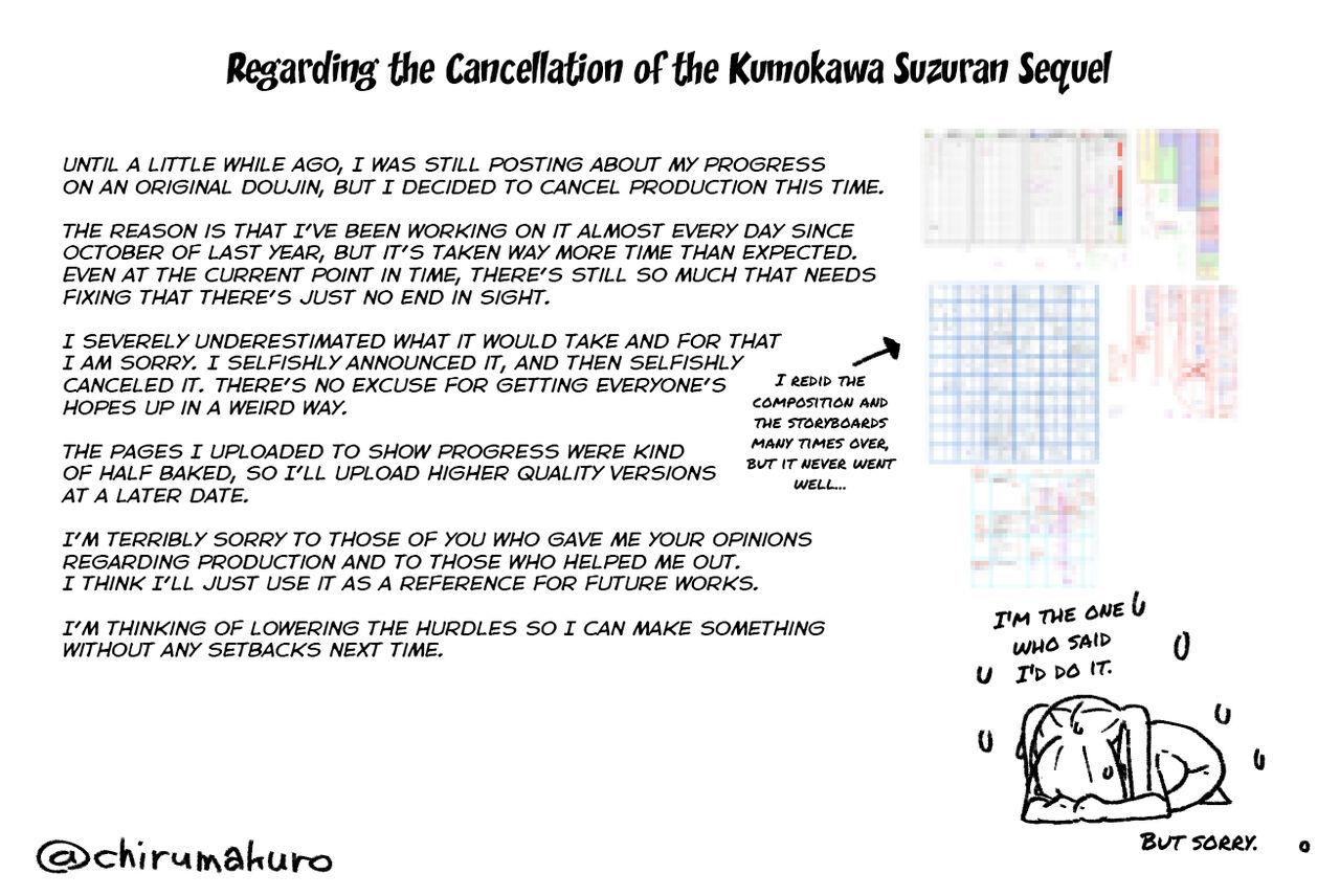 Cancelled Kumokawa Suzuran Sequel 9