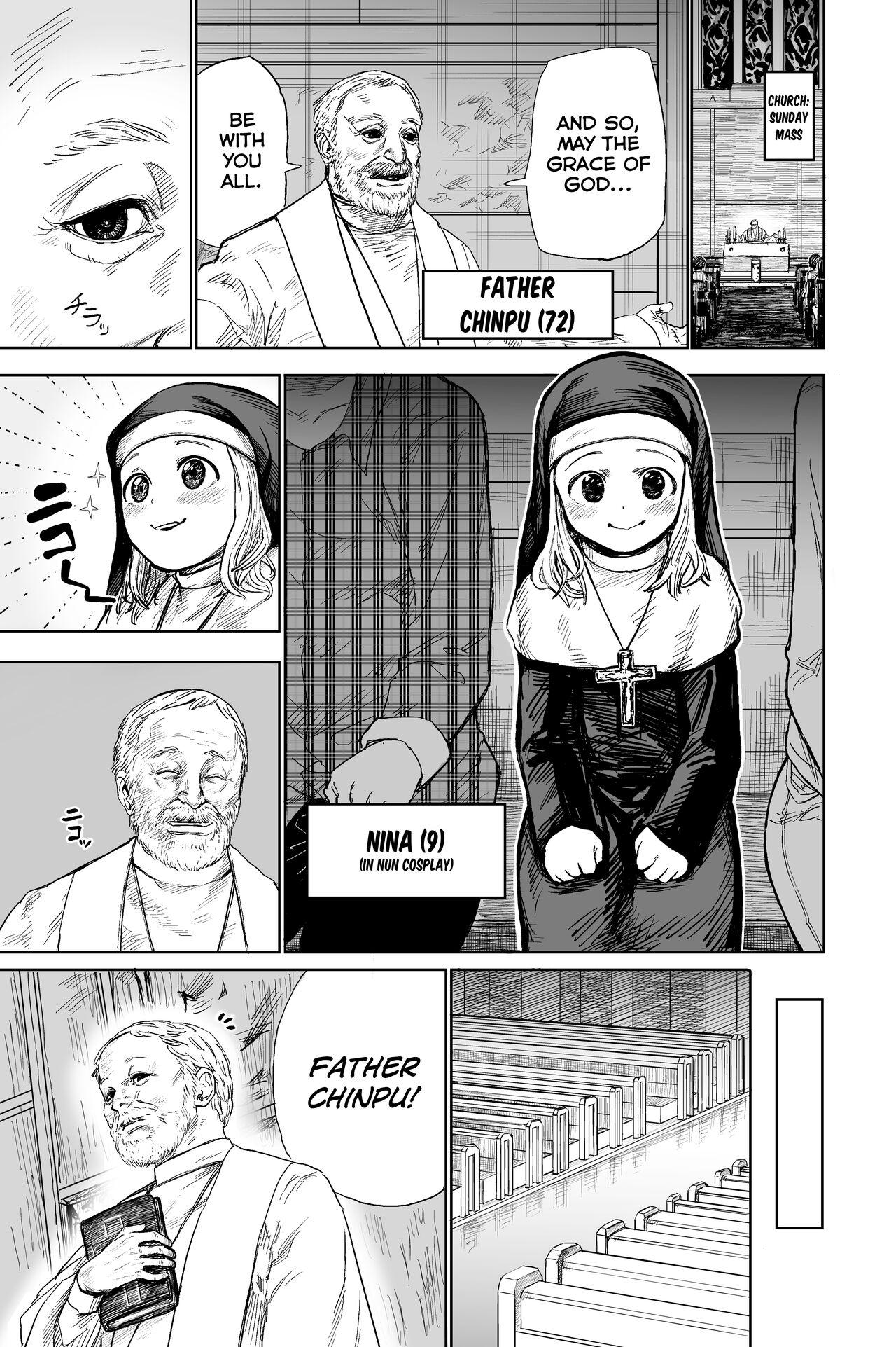 Periscope Loli Sister to Sex suru Isshuukan | A Week of Sex With a Loli Nun Titty Fuck - Page 2