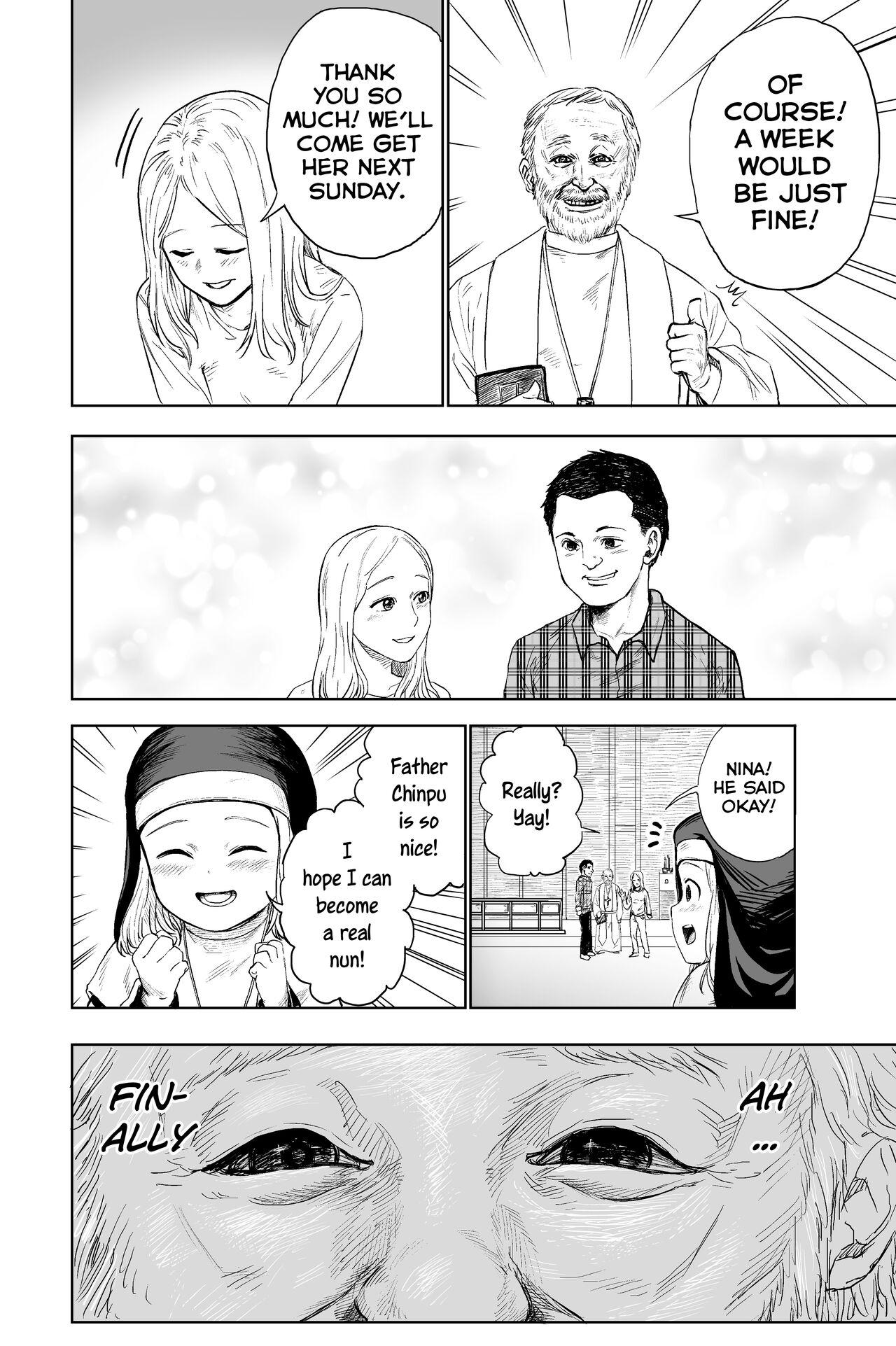 Stroking Loli Sister to Sex suru Isshuukan | A Week of Sex With a Loli Nun Reversecowgirl - Page 5