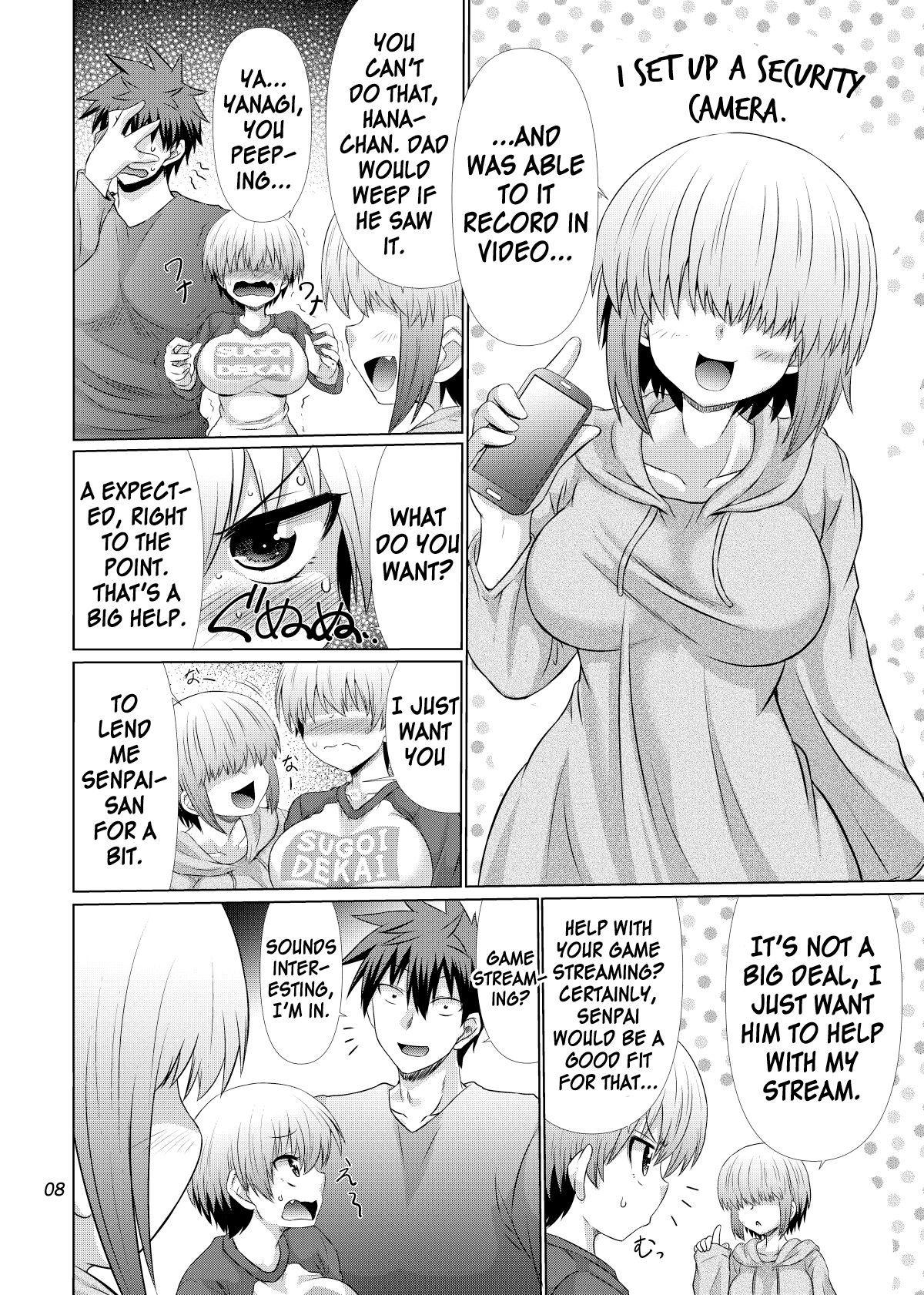 Corno Uzaki-chan Oyako Zu wa Sukebe Shitai! - Uzaki chan wa asobitai Gapes Gaping Asshole - Page 7