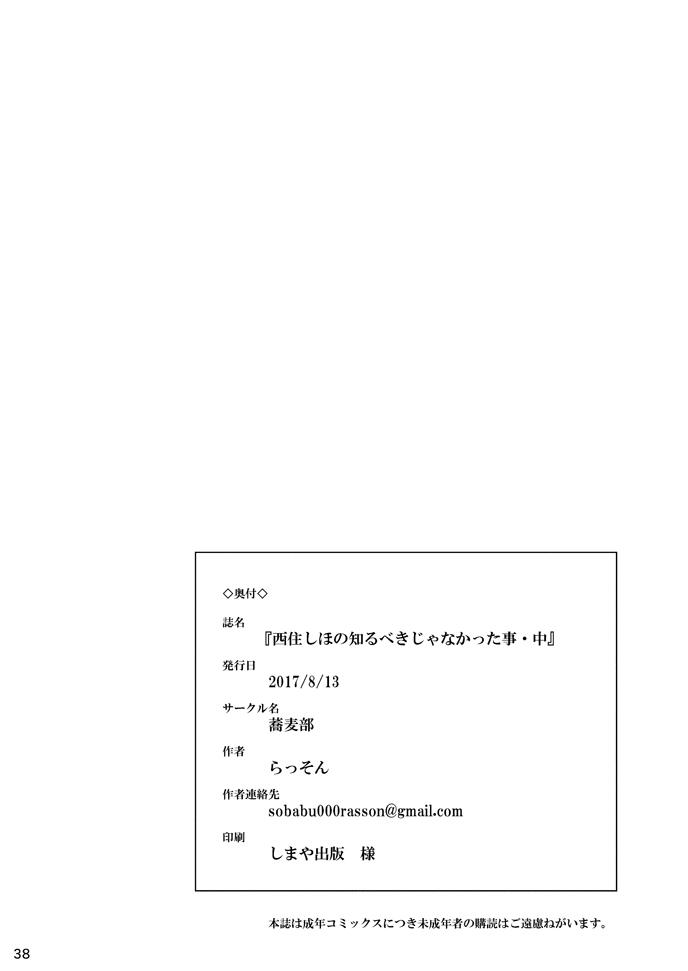Titjob Nishizumi Shiho no Shirubeki ja Nakatta Koto chuu - Girls und panzer Deflowered - Page 37