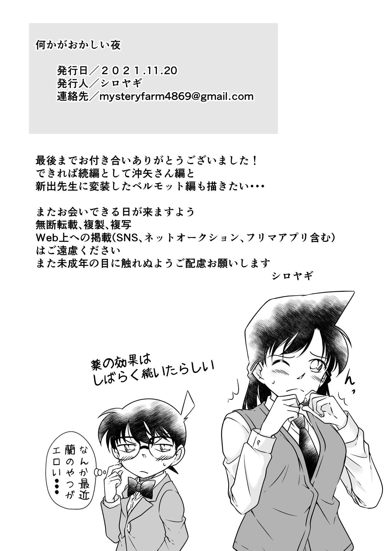 【Detective Conan】Something's wrong, night sample. 30
