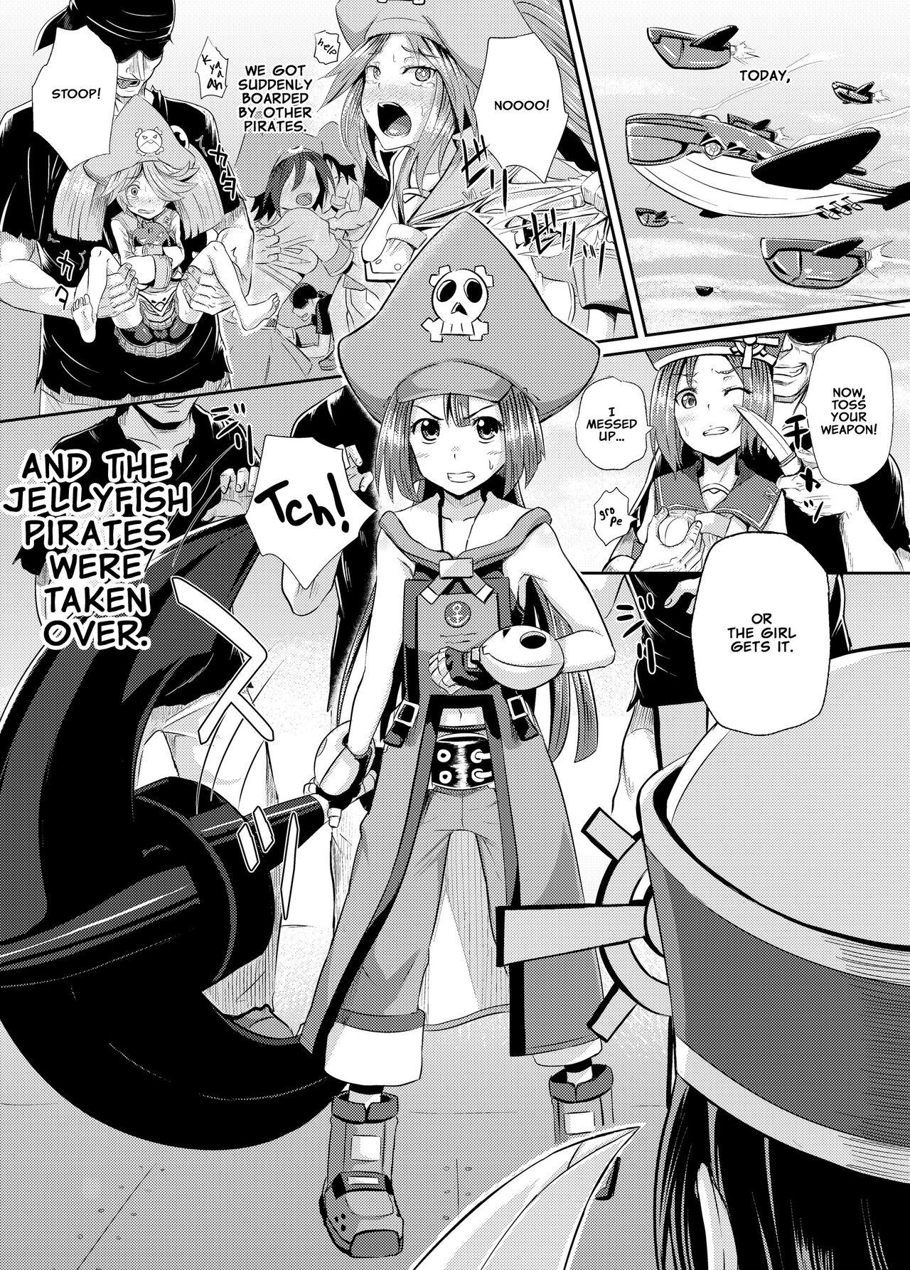 Eurosex Jellyfish wa Nottotta!! | The Jellyfish Pirates Have Been Taken Over!! - Guilty gear Gay Anal - Page 2