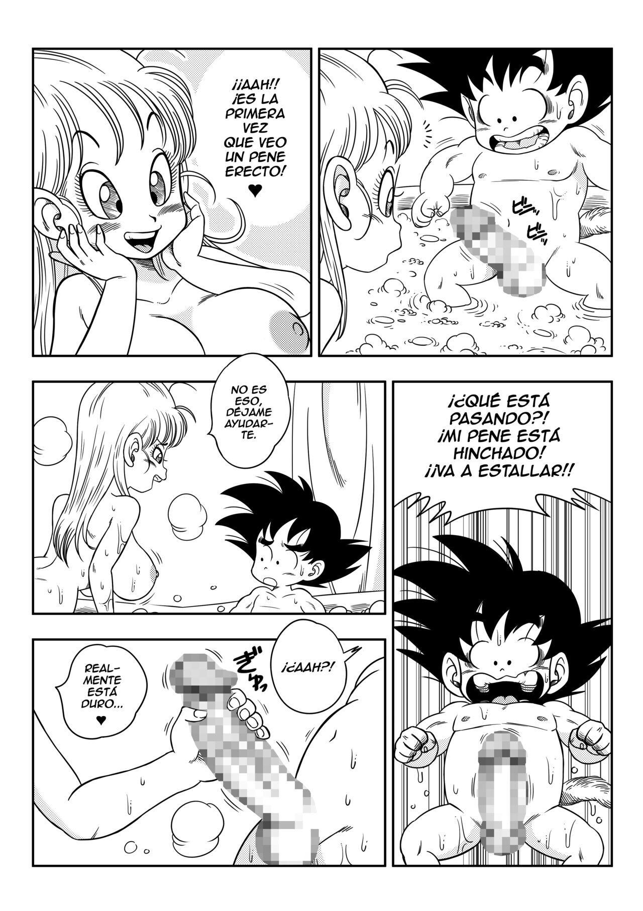 YamamotoDoujin - Bulma X Goku (Episode 1) Sexo en el baño 5