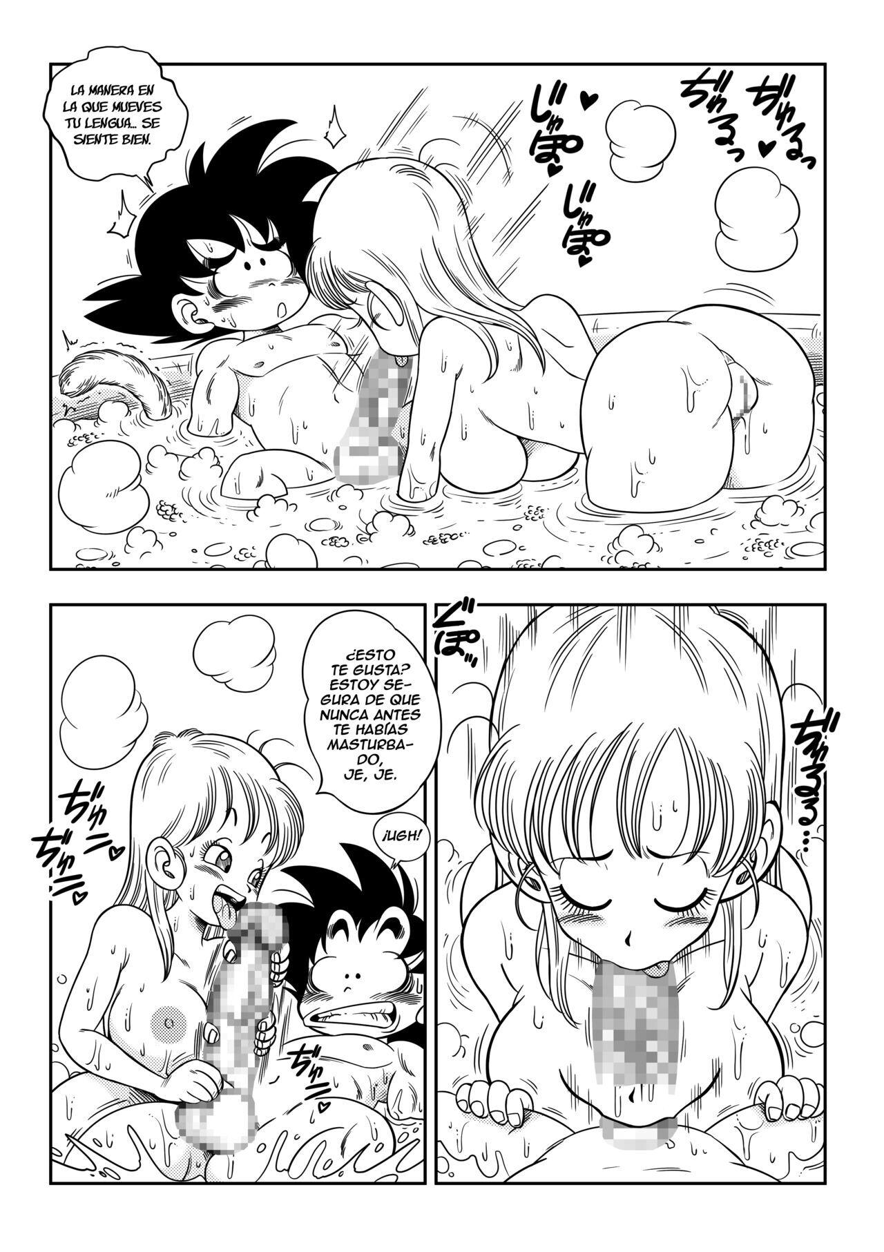 YamamotoDoujin - Bulma X Goku (Episode 1) Sexo en el baño 7