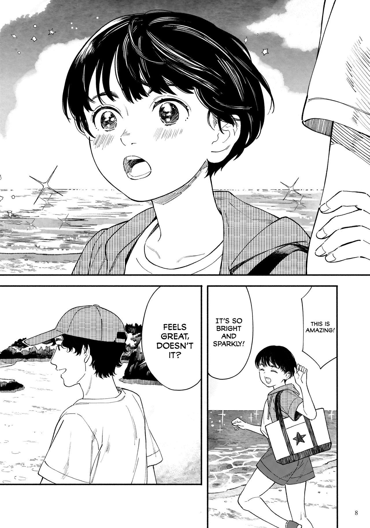 Titten Umi ni Ikou.｜Let's Go to the Beach. - Original Bhabi - Page 8