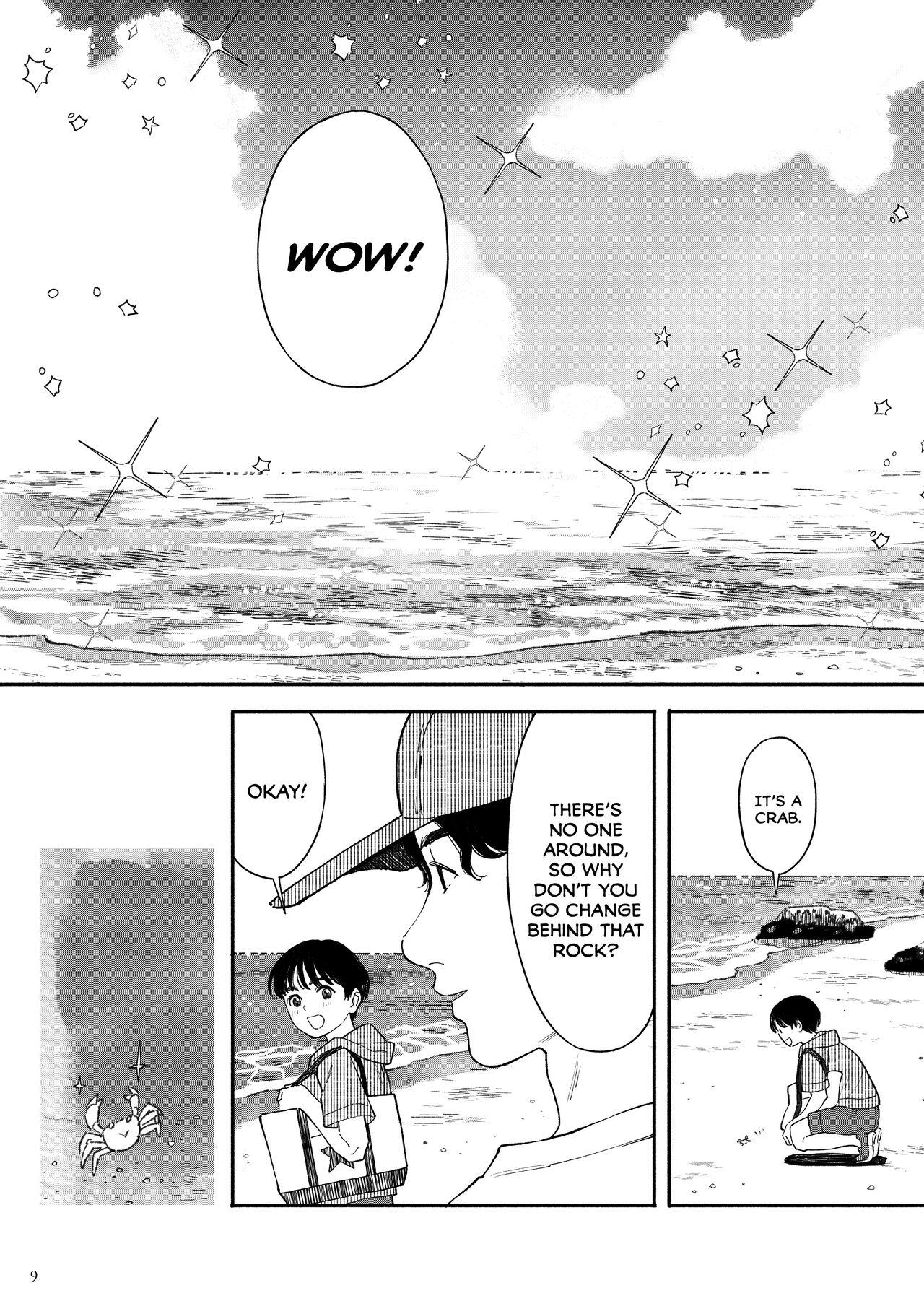Titten Umi ni Ikou.｜Let's Go to the Beach. - Original Bhabi - Page 9