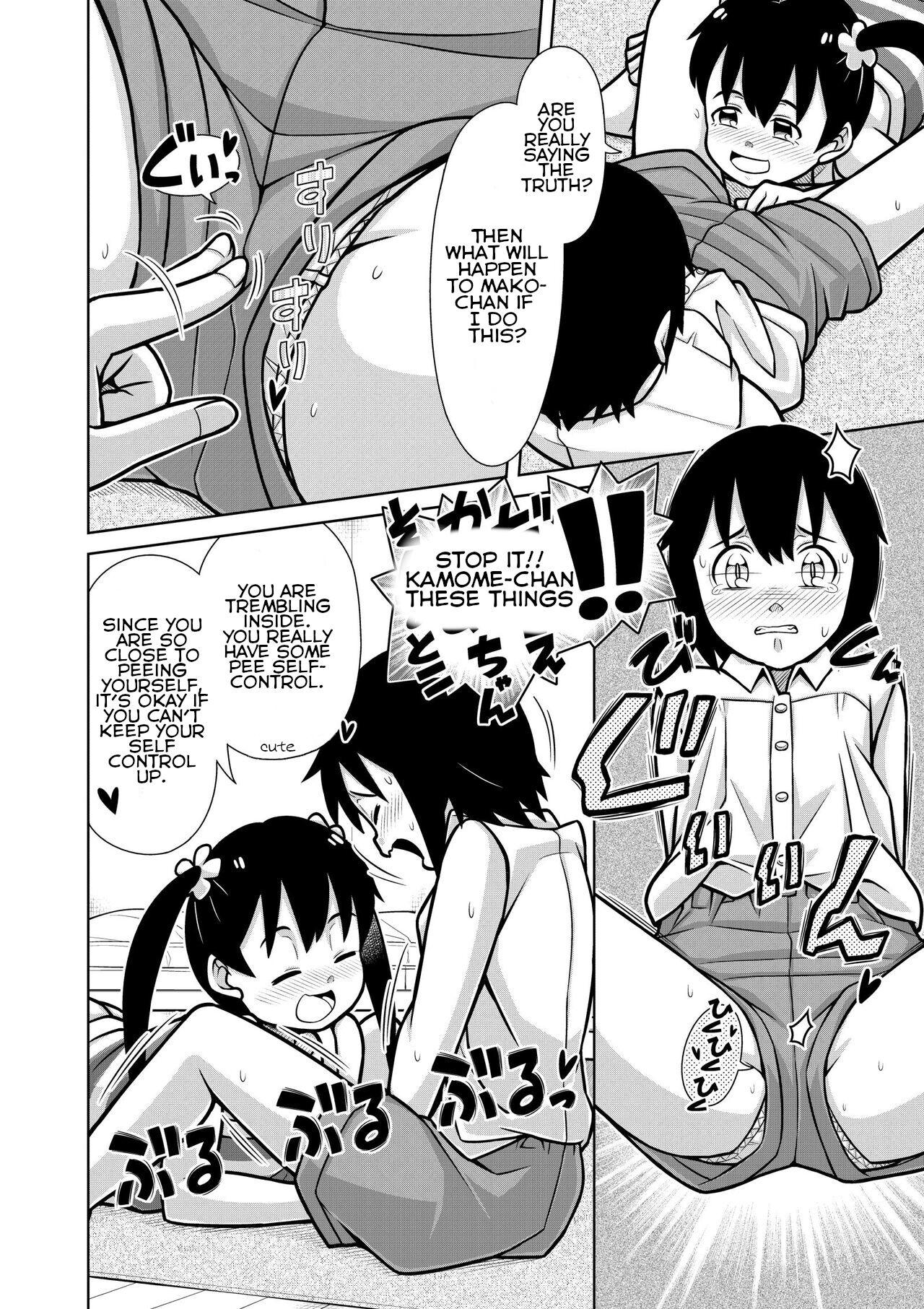 Hot Girl Futari no Omorashi Mizuasobi | Peeplaying Together in the Water - Original Lez Fuck - Page 7