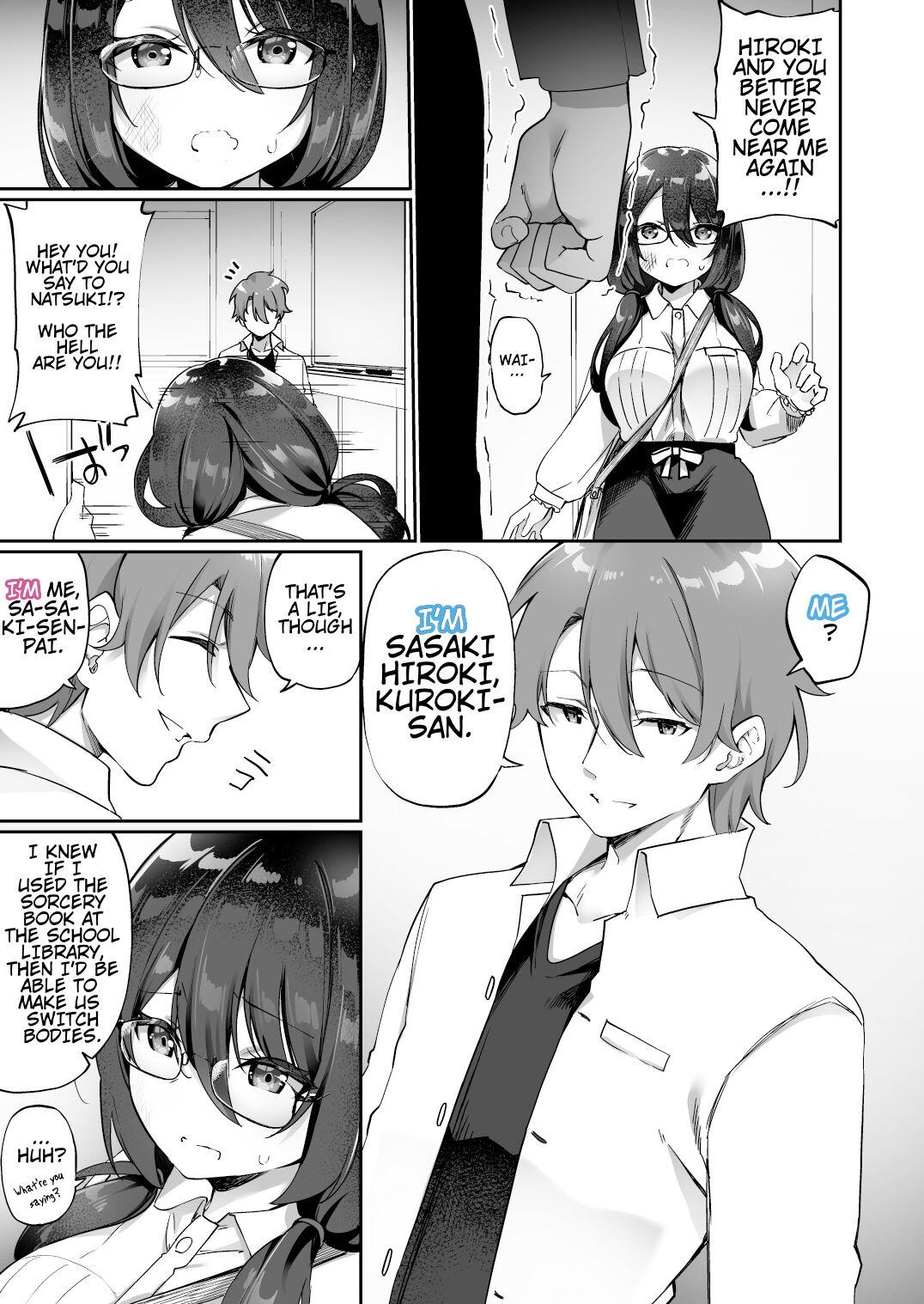 I Switched Bodies with my Large-Breasted Yandere Junior Who is Aroused Just by Hearing the Sound of My Voice! 9