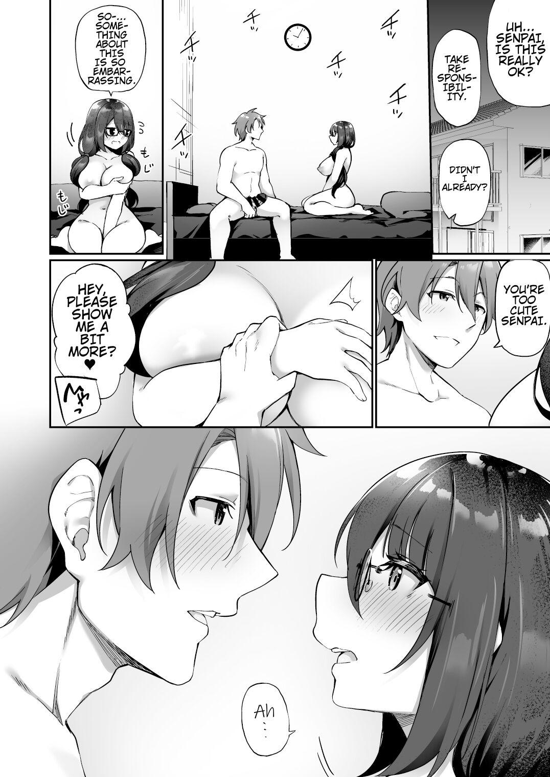 I Switched Bodies with my Large-Breasted Yandere Junior Who is Aroused Just by Hearing the Sound of My Voice! 36