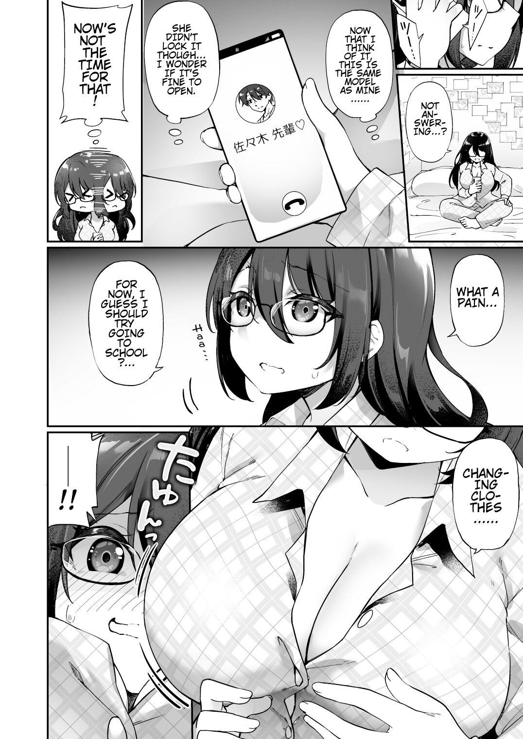 Affair I Switched Bodies with my Large-Breasted Yandere Junior Who is Aroused Just by Hearing the Sound of My Voice! Kiss - Page 7
