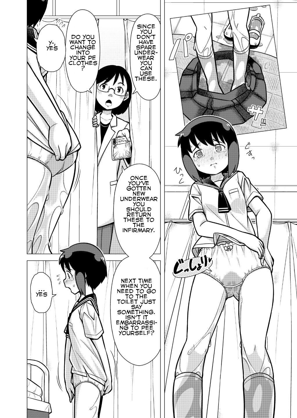 Amateur Pussy Omoi de Bloomer Omorashi no Kioku | Thinking of a Bloomer Pee Memory - Original Femdom Porn - Page 7