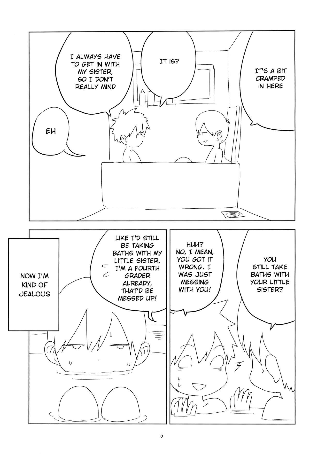 Chicks Loli Shota-kuns Hogure | Loli x Shota unravelling - Original Gay Party - Page 5