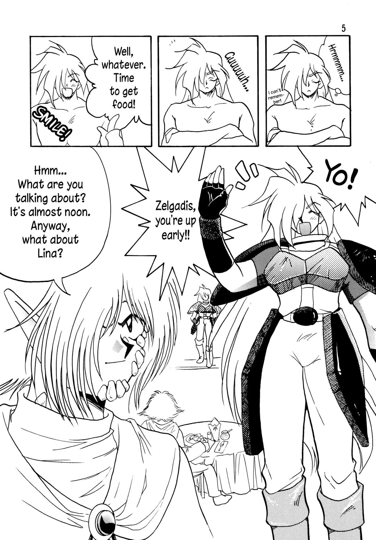 Booty SLAYERS ADULT 5 - Slayers Best Blowjobs - Page 4