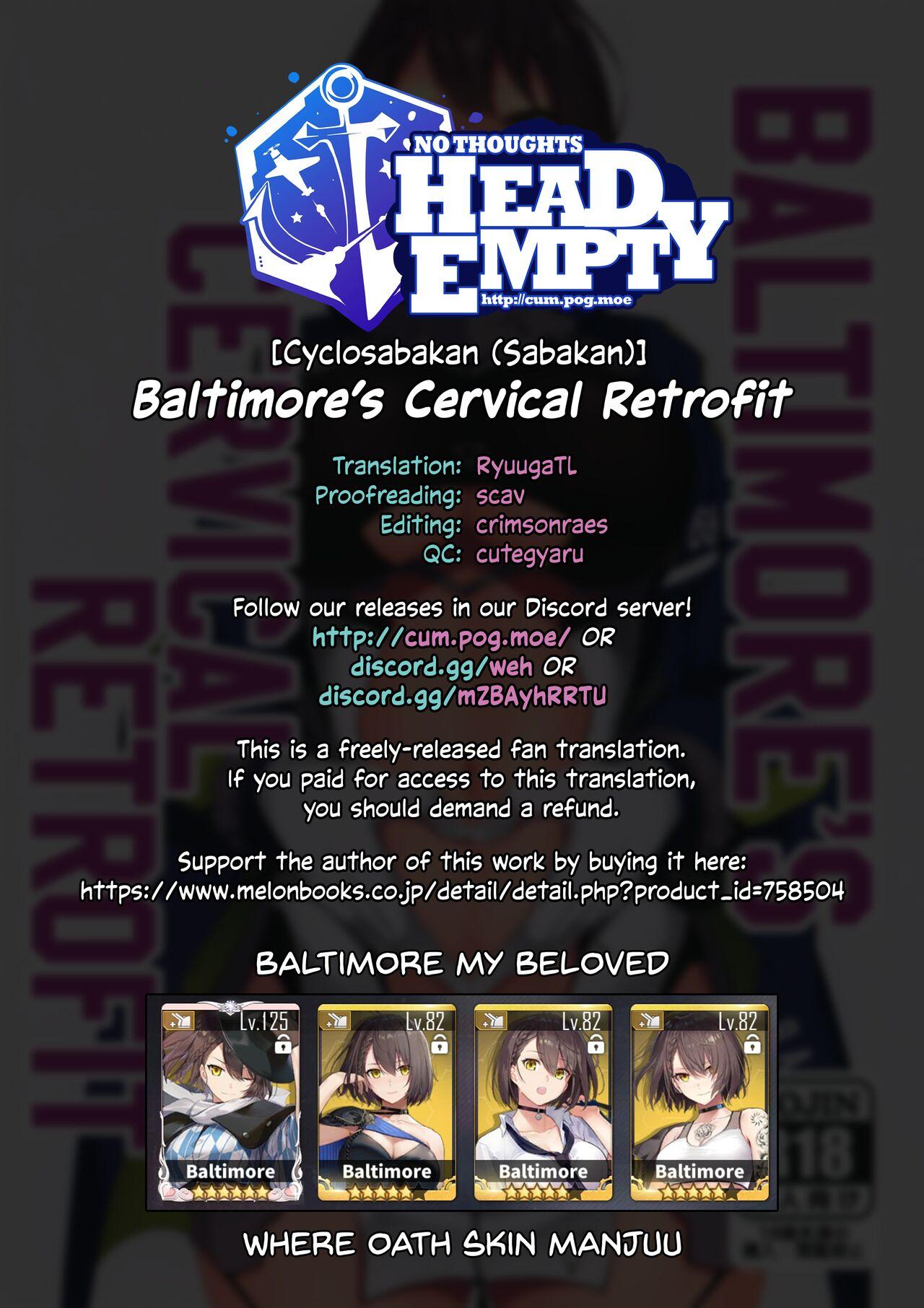 Baltimore's Cervical Retrofit 24