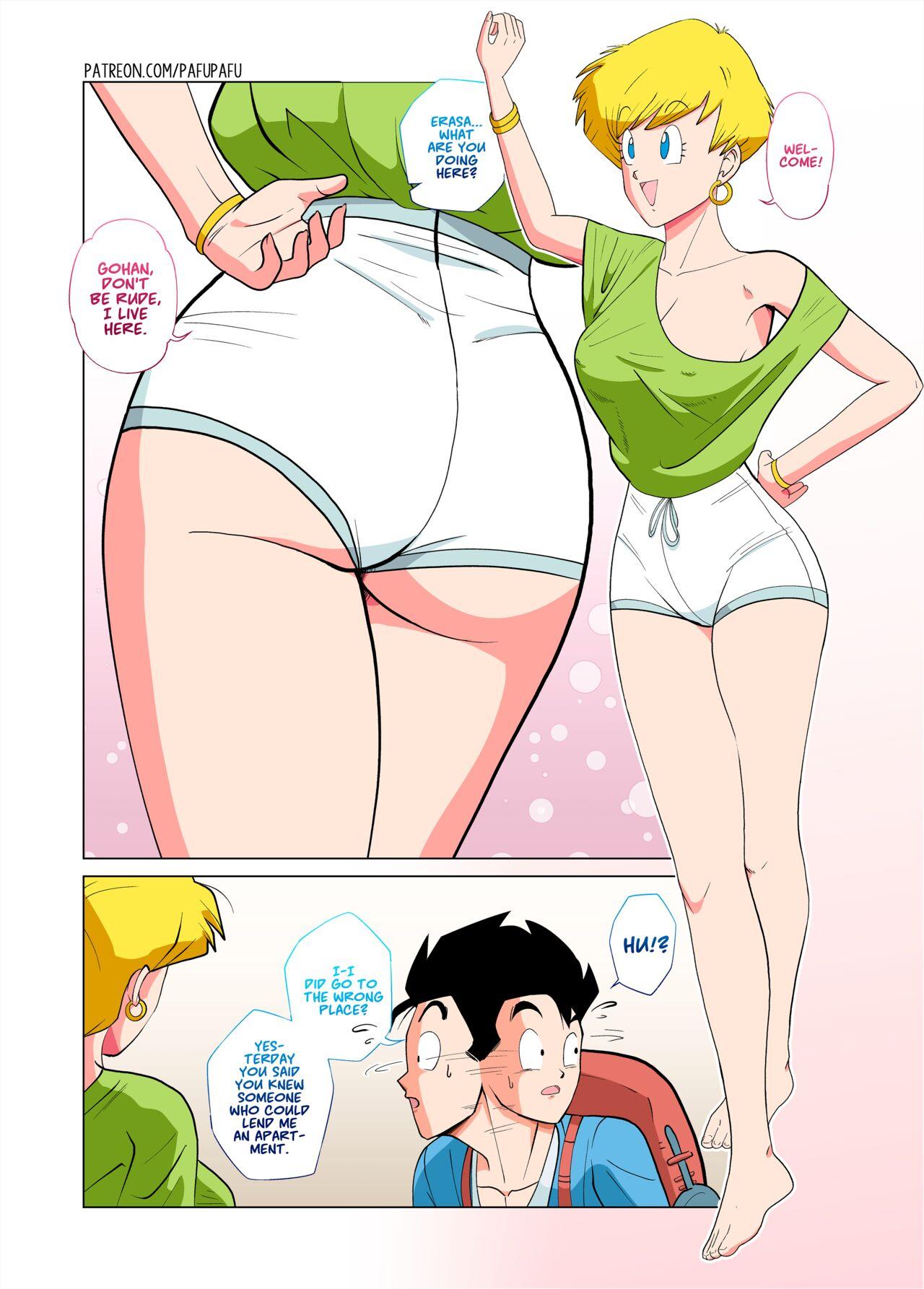 Suck Cock [PafuPafu] Gohan vs Erasa! (Dragon Ball Z) [English] uncensored - Dragon ball z Dragon ball Sex Toy - Page 6